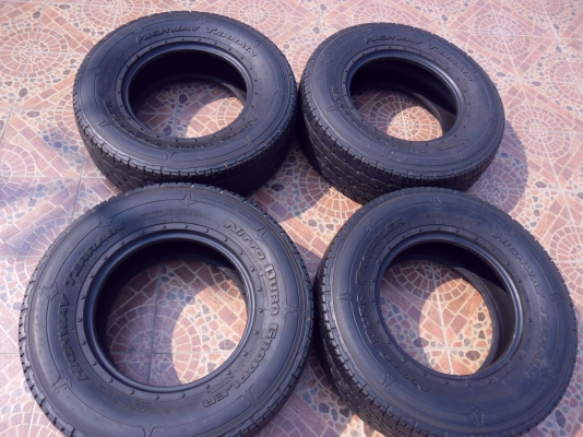 ขายล้อte37สีน้ำตาล 16x8 -20 พร้อมยางmaxxis at 265-70-16 ปี 12 ขายอีกชุดยาง nitto 265-70-16 ปี 11