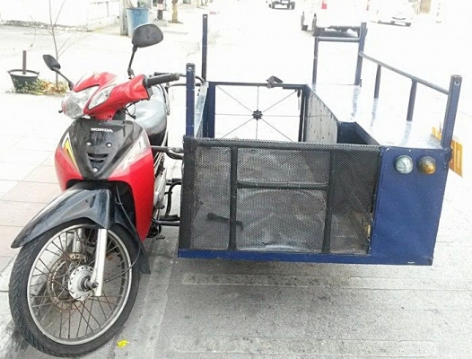 Wave 125r ปี50 พ่วงข้าง