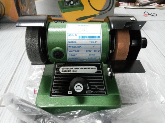 มอเตอร์หินไฟ แบบมีสายอ่อนในตัว สำหรับงาน DIY ในบ้านครับ