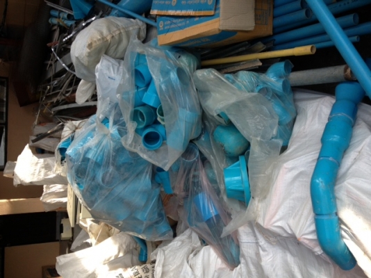 ท่อตัวดูดควันของใหม่+ข้อต่อท่อขนาดต่างๆ