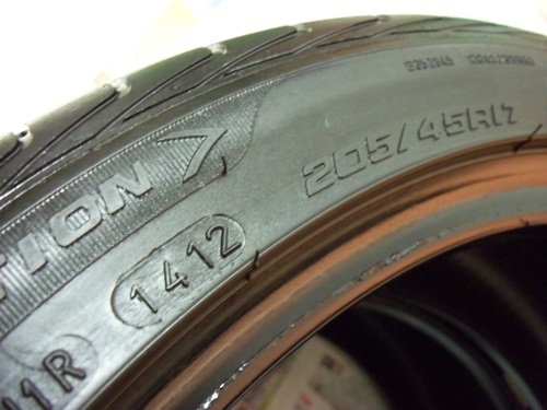 ยาง,205/45R17 Goodyear F1 ดอกหนาปี12หนึ่งคู่ 2,400 ยาง,205/45R17 Goodyear F1 ดอกหนาปี12หนึ่งคู่ 2,400