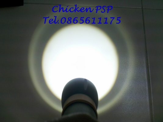 ไฟฉายพลังสูงแบบชาร์จไฟได้ ชาร์จได้ทั้งไฟบ้านและรถยนต์ครับ