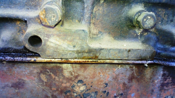 เครื่องยนต์ ISUZU 6BD1 ถอดจากรถแบคโฮ ที่ใช้งานได้ปกติ