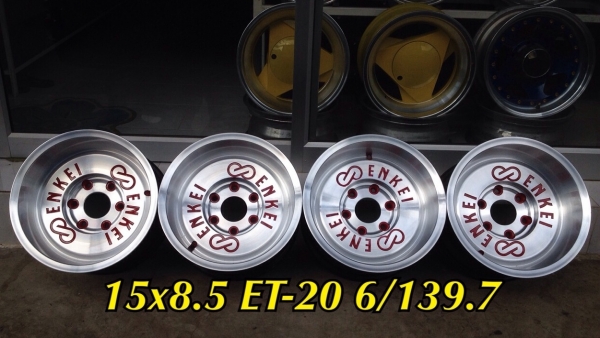 ขายล้อ Enkei ลายตัน 15x8.5 ออฟ-20 6 รู ออฟลึกๆ สวยมาก