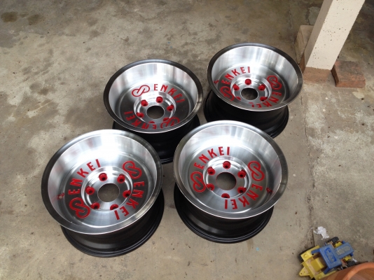 ขายล้อ Enkei ลายตัน 15x8.5 ออฟ-20 6 รู ออฟลึกๆ สวยมาก