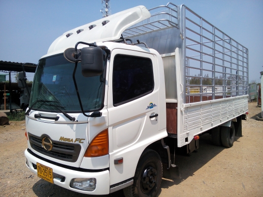 6 ล้อกลาง HINO *Euro.2*  MEGA FC4J 150 แรงม้า *ยาว 5.50 ม.* รถสวยเดิม+สวยจริง  *รถห้างแท้* ( เอกสารพร้อมโอน )