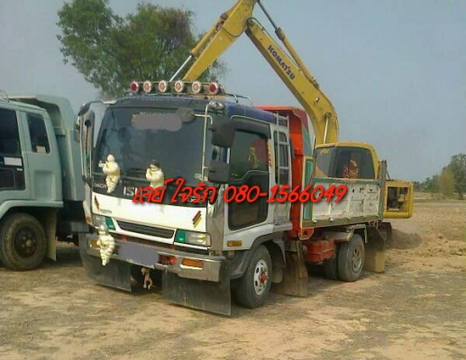 ***ขายแล้วครับขอบคุณ Truck2hand ขาย6ล้อดั้มดิน ISUZU DECA FRR32G 195 6HE1 เครื่องดี มีไอนิดๆ เกียร์ดี ช่วงล่างFหน้า-หลัง คัสซีสวย ไม่ปะไม่ดาม กระบะดั้มเหล็ก6ตัน ยิงหน้า 3.60ม.อู่สงวนศักดิ์ สภาพดี พื้นดีข้างดีไม่ผุ หัวเก๋งดีภายในสวยครบ แอร์ พ.พาวเวอร์ ก.ไฟ