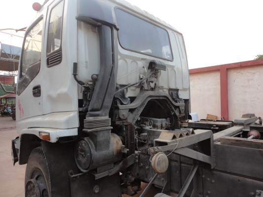 ขายรถบรรทุก 10ล้อดั้มพ์ 2เพลา ISUZU DECA 195 แรงม้า