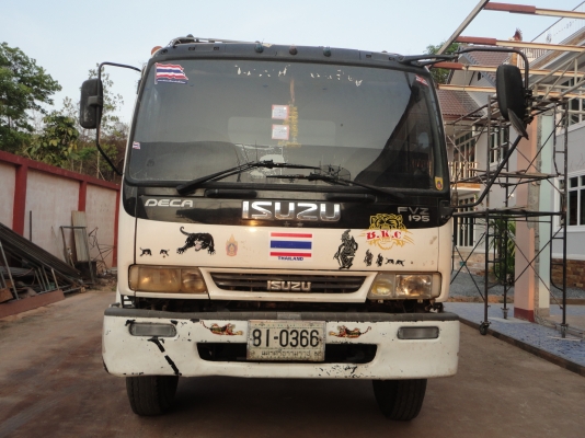 ขายรถบรรทุก 10ล้อดั้มพ์ 2เพลา ISUZU DECA 195 แรงม้า