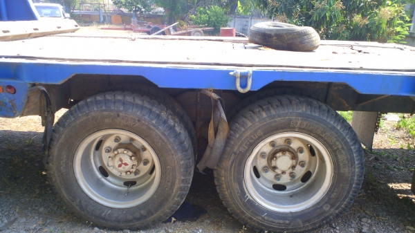 สิบล้อเทลเล่อร์ อีสุ เครื่อง มิตซู 6D16 195 แรง เฟืองท้ายฟูโซ่ เบรคทิฟฟี่