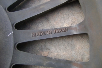 แม็ก RAY แท้รุ่น VERSUS made in japan ขอบ 17 4รู100