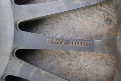 แม็ก RAY แท้รุ่น VERSUS made in japan ขอบ 17 4รู100