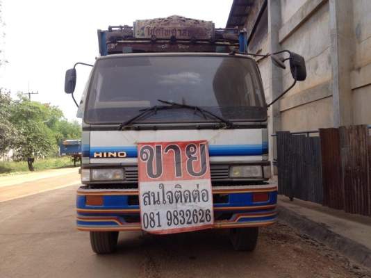 ขายด่วน รถบรรทุก HINO สิงห์ไฮเทค 195 แรง เพลาเดียว สนใจติดต่อสอบถามข้อมูลได้ที่เบอร์ 086-6772256 (เฮียตี๋) 081-9832626 (เฮียโชค)