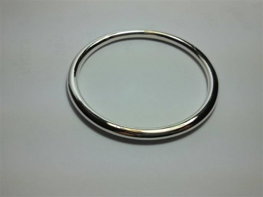 กำไลหลอดเงินแท้