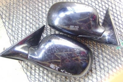 ดุมล้อหลัง mitsu ultima ครบชุดเก่านอกและกระจกข้างไฟฟ้า