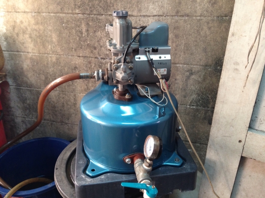 ขายปั้มน้ำ ITC(Hitachi) 100 W เบิกถังใหม่โรงงานใส่ พร้อมฝาครอบใหม่ สภาพมอเตอร์สวย วิ่งนิ่ม พร้อมใช้งาน รับประกันคุณภาพ ดูประวัติขายผมได้ครับ