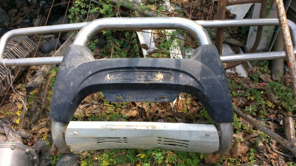 กันชนหน้าบวกท่อไอเสีย