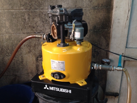 ขายปั้มน้ำ mitsubishi 100 W สภาพสวยมาก ตรวจเช็คเรียบร้อย พร้อมใช้งาน รับประกันคุณภาพ ดูประวัติการขายผมได้ครับ