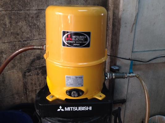 ขายปั้มน้ำ mitsubishi 100 W สภาพสวยมาก ตรวจเช็คเรียบร้อย พร้อมใช้งาน รับประกันคุณภาพ ดูประวัติการขายผมได้ครับ