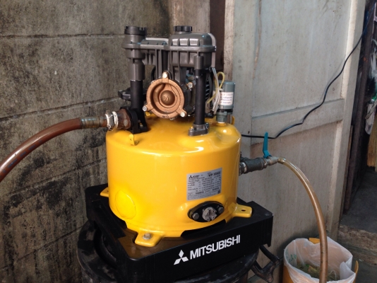 ขายปั้มน้ำ mitsubishi 100 W สภาพสวยมาก ตรวจเช็คเรียบร้อย พร้อมใช้งาน รับประกันคุณภาพ ดูประวัติการขายผมได้ครับ