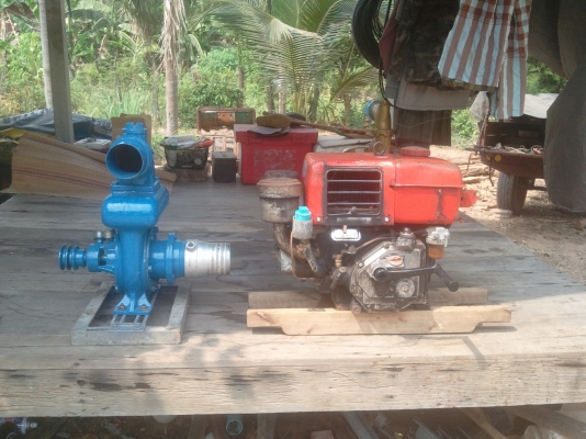 ต้องการขายเครื่องยันม่าร์8แรง+ปั้มหอยโขง4"