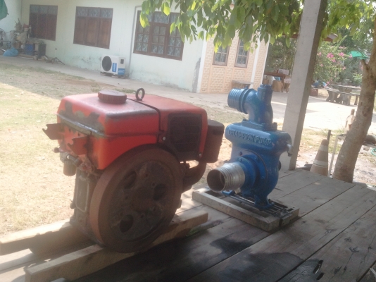 ต้องการขายเครื่องยันม่าร์8แรง+ปั้มหอยโขง4"