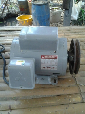 ขายมอเตอร์ มิตซู ขนาด 1 แรง 2สาย ครับ สวย พร้อม ใช้งาน