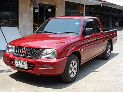 MITSUBISHIMITSUBISHI STRADA MEGACAB GLX 2.8 MT ปี 2002 รถบ้าน ดาวน์ 8,00 ปี 2002 รถบ้าน ดาวน์ 8,000 T.086-527-9533