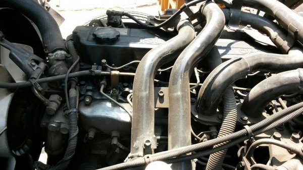 ขายรถบรรทุกสิบล้อ Isuzu FVM32n2 เครื่อง 230 แรง รถตู้เย็น 1 เพลา ปี 50