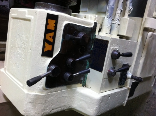ขายเครื่องกลึง YAM 5 ฟุต 3 เพลามีเบรคขายถูก 73000 บาท