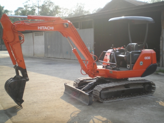 ขายแบคโฮ HITACHI EX 30-2 พร้อมใช้งาน สภาพเดิม