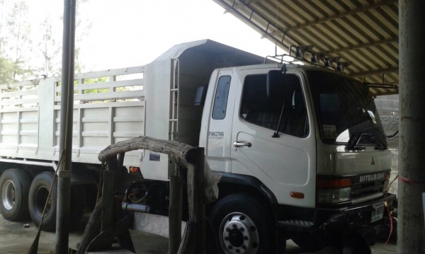 ขายรถบรรทุกสิบล้อดัมพ์ Mitsubishi M6 MMTTF627 rnc เครื่อง 260 แรง