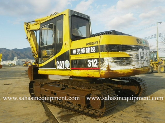 รถขุด CAT รุ่น 312 นำเข้า สภาพดี บจก.สหสินอีควิปเม้นท์ โทร.081-5851880, 02-5168100-1