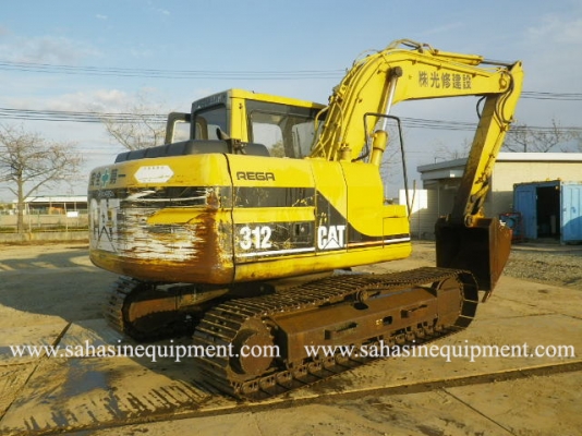 รถขุด CAT รุ่น 312 นำเข้า สภาพดี บจก.สหสินอีควิปเม้นท์ โทร.081-5851880, 02-5168100-1