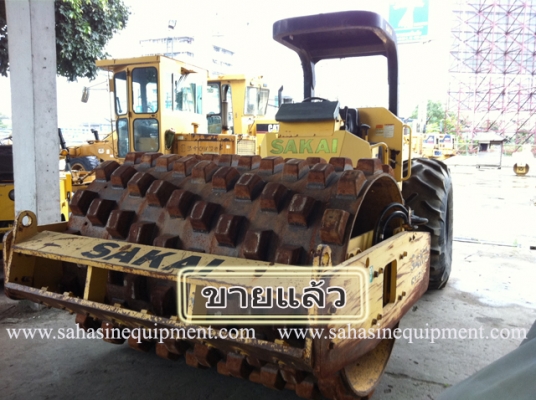 รถบด SAKAI รุ่น SV505T นำเข้า บจก.สหสินอีควิปเม้นท์ โทร.081-5851880, 02-5168100-1