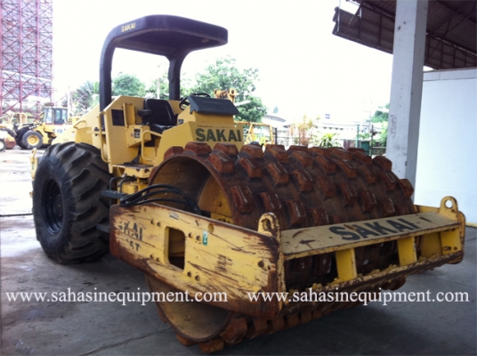 รถบด SAKAI รุ่น SV505T นำเข้า บจก.สหสินอีควิปเม้นท์ โทร.081-5851880, 02-5168100-1