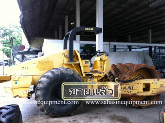 รถบด SAKAI รุ่น SV505T นำเข้า บจก.สหสินอีควิปเม้นท์ โทร.081-5851880, 02-5168100-1