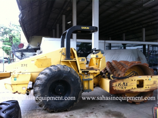 รถบด SAKAI รุ่น SV505T นำเข้า บจก.สหสินอีควิปเม้นท์ โทร.081-5851880, 02-5168100-1