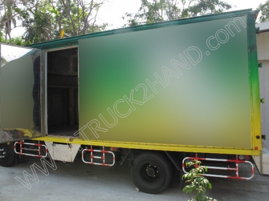 รถบรรทุก 6 ล้อตู้แห้ง ยี่ห้อ HINO รุ่น FC4J