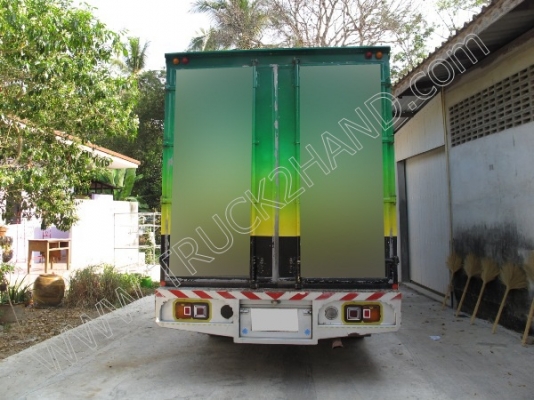 รถบรรทุก 6 ล้อตู้แห้ง ยี่ห้อ HINO รุ่น FC4J