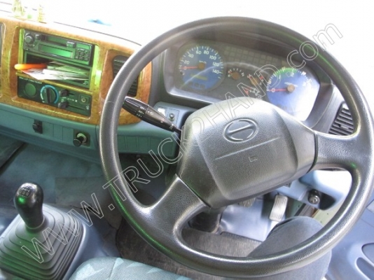 รถบรรทุก 6 ล้อตู้แห้ง ยี่ห้อ HINO รุ่น FC4J