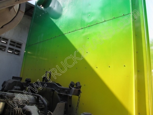 รถบรรทุก 6 ล้อตู้แห้ง ยี่ห้อ HINO รุ่น FC4J