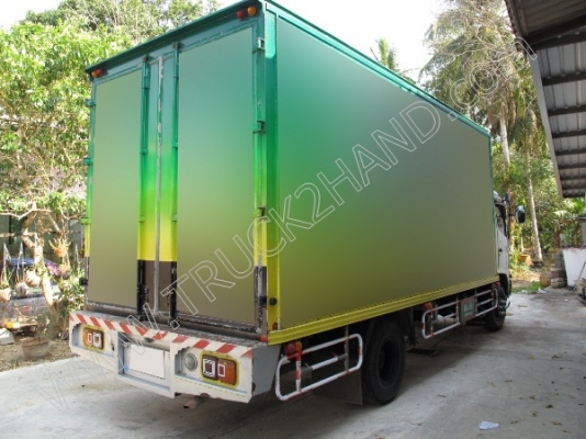 รถบรรทุก 6 ล้อตู้แห้ง ยี่ห้อ HINO รุ่น FC4J