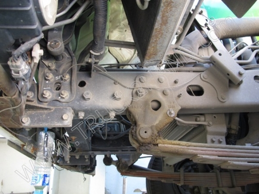 รถบรรทุก 6 ล้อตู้แห้ง ยี่ห้อ HINO รุ่น FC4J