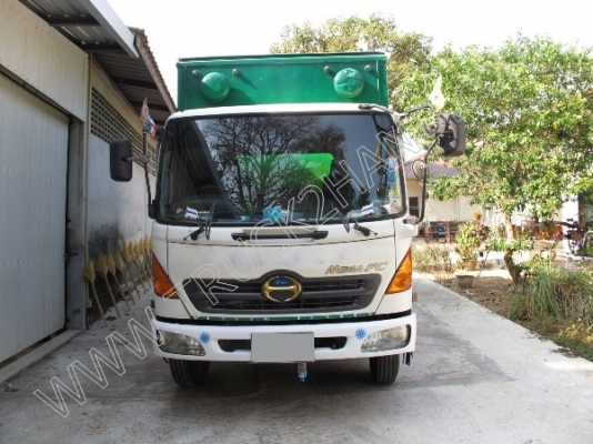 รถบรรทุก 6 ล้อตู้แห้ง ยี่ห้อ HINO รุ่น FC4J
