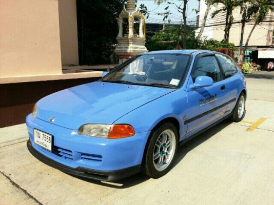 ขาย CIVIC 3D  VTEC ล้อENKAI ค้ำล่างBEAKS ค้ำเสาC  เบาะแขนเดี่ยว ท่อNITTO