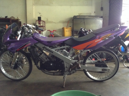 ขายls125 ถังปาด สีม่วง ราคา13500