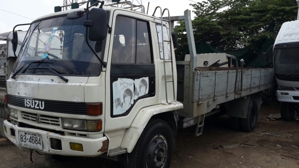 ขาย6ล้ออีซูซุ ร๊อคกี้ ยาว 6.50 เมตร เครื่อง6HE1 195แรงม้า เบรคจิฟฟี่ พวงมาลัยพาวเวอร์ มีแอร์ ยาง900-20 สภาพดี พร้อมใช้