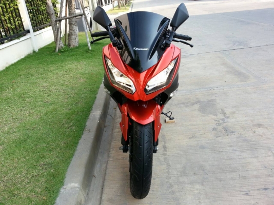 ขายNINJA300ABS2013(ต.ค./5เดือน)ใช้งานน้อย4,9xxกม. รถซื้อเงินสด ซื้อมาขี่ทำงาน ท่อผ่าเสียงทุ้ม ไม่แผด ขายเพราะเพิ่มซีซี ตัดใจขายราคา 152,000บ.        สนใจติดต่อ คง 0866297437 คุยง่าย ราคาต่อรองได้ครับ  สะดวกนัดดูรถและทดลองขี่ได้เลย ที่ บางบอน เอกชัย99/2 กร