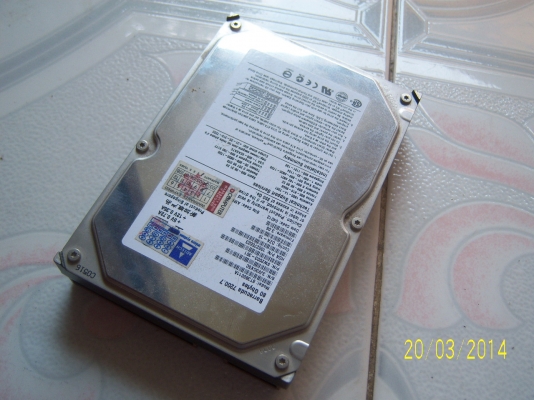 ฮาร์ดดิช 80GB/IDE ใช้ได้ปกติ